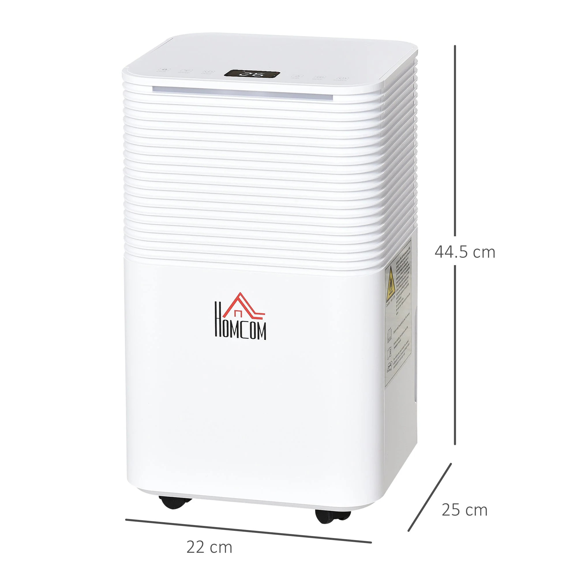 12L/Day 2000ML Portable Electric Quiet Dehumidifier for Home Laundry Room - Image 2