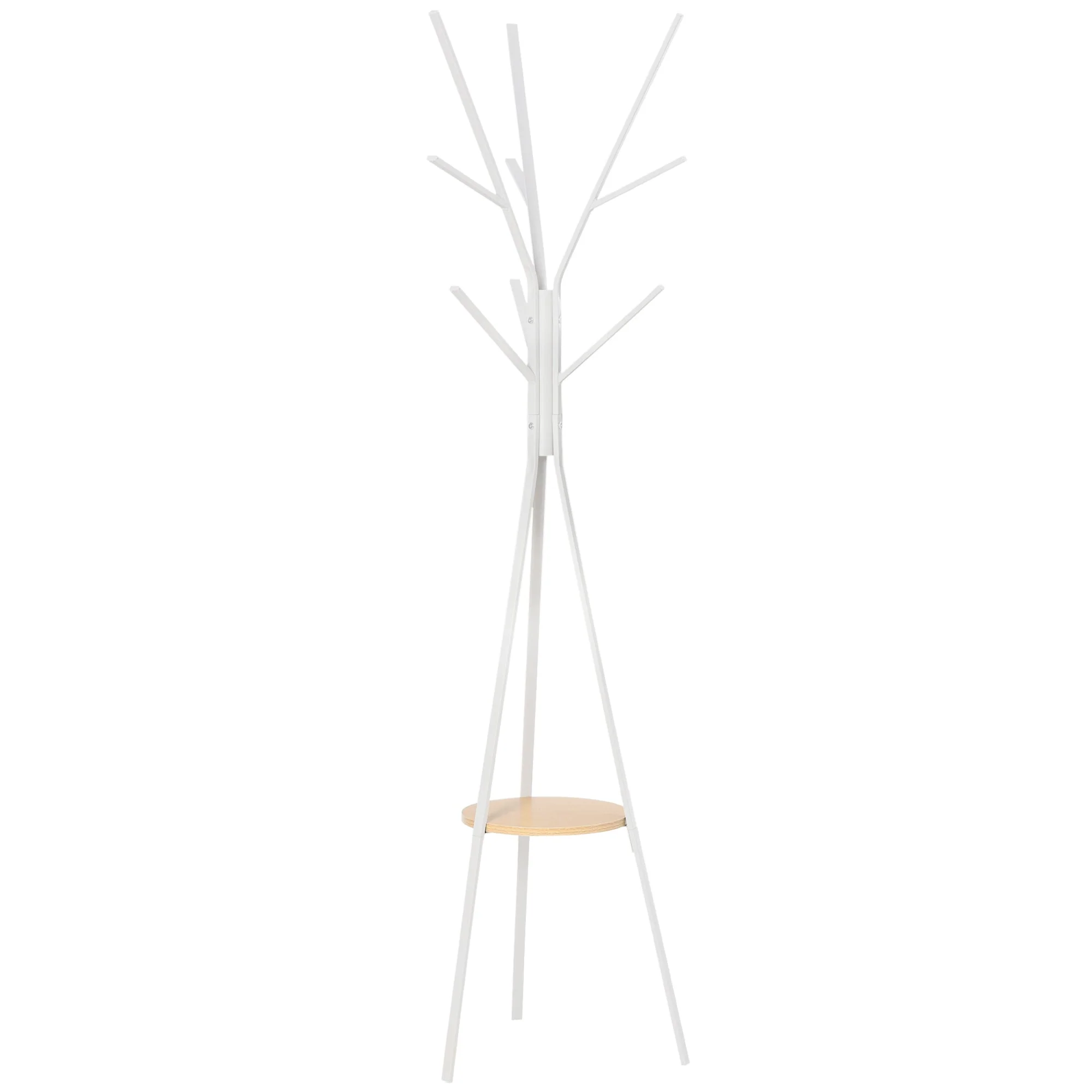 180cm Nine Hook Coat Rack Tree Free Standing by Norfolk Furniture