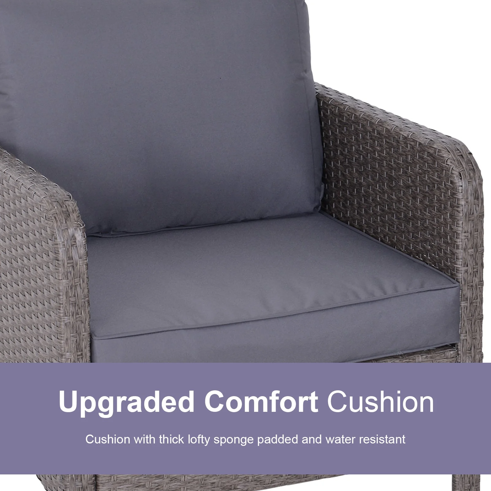 2 Seater Rattan Furniture Set - Image 5