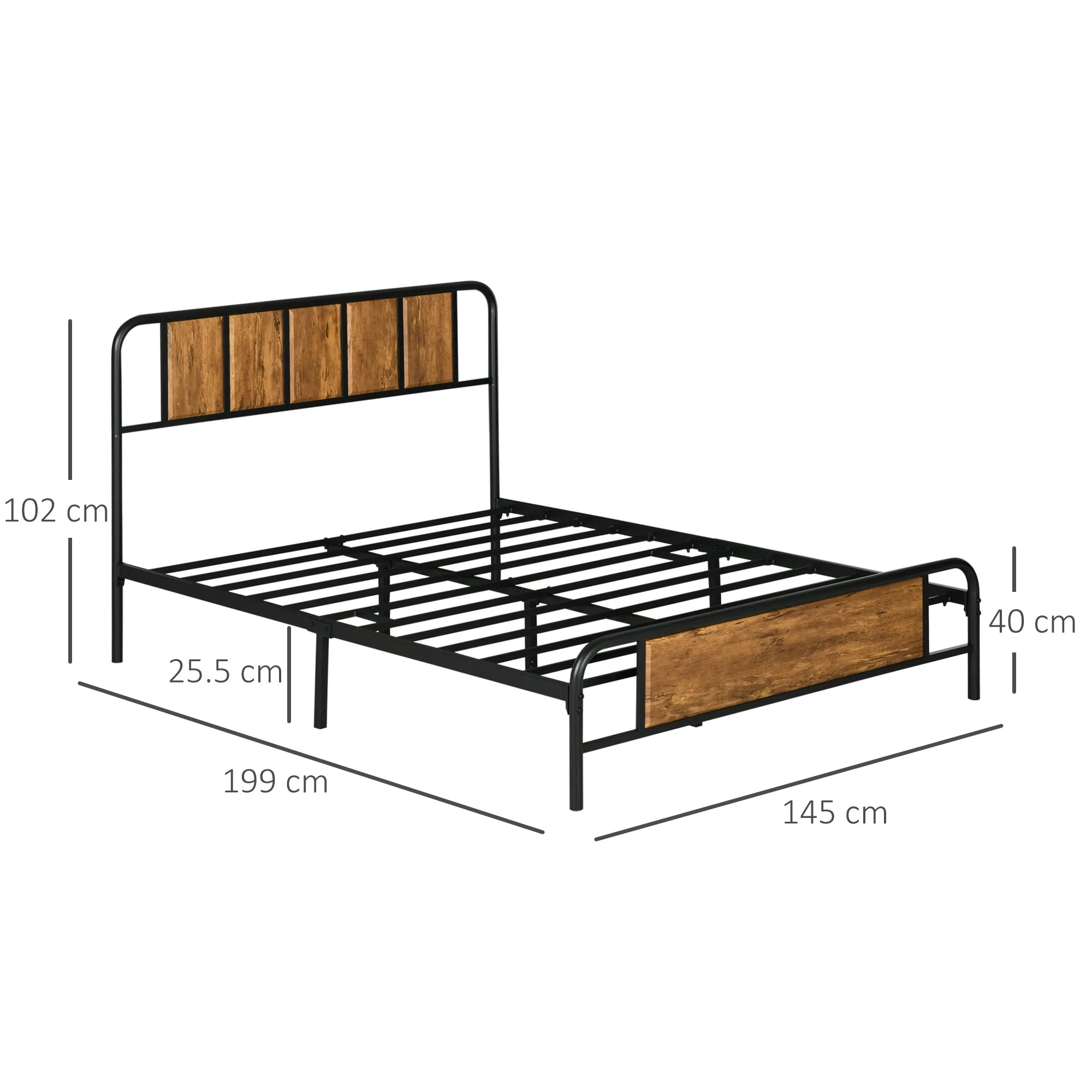 31cm King Size Bed Frame - Image 2