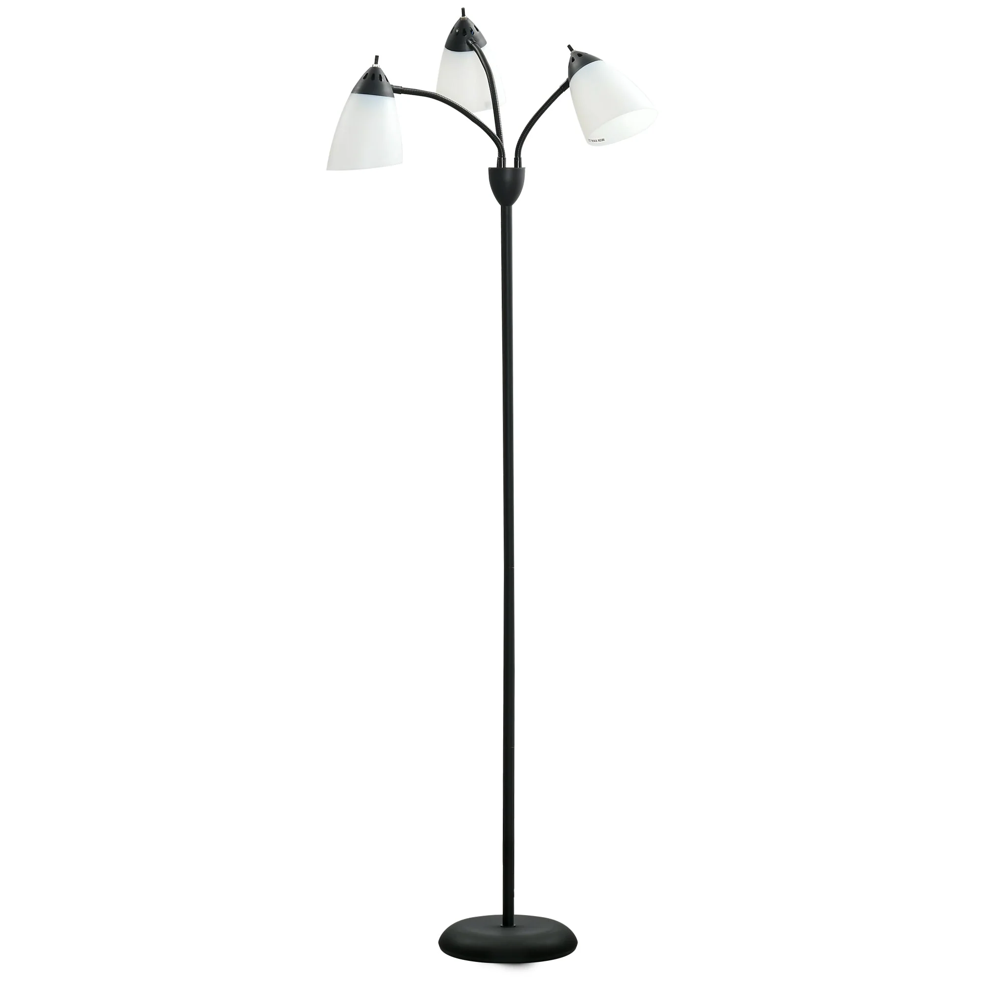 Arc Tree Floor Lamp with 3 Adjustable Rotating Lights