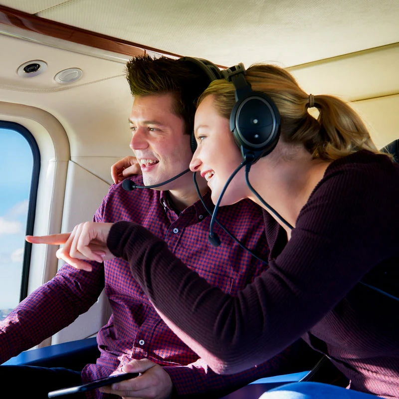 Blue Skies Helicopter Flight with Bubbly - Gift Experience for Two - Image 2