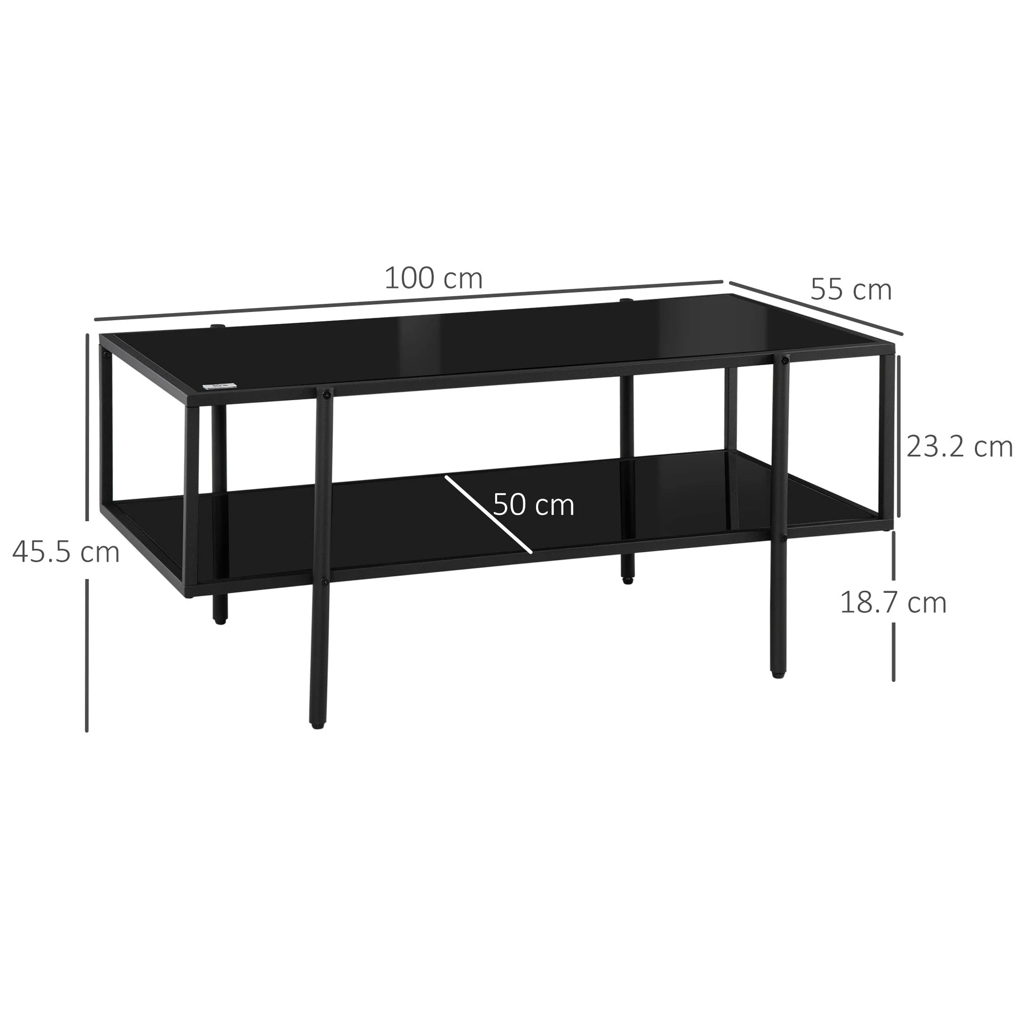 Glass Coffee Table - Image 3