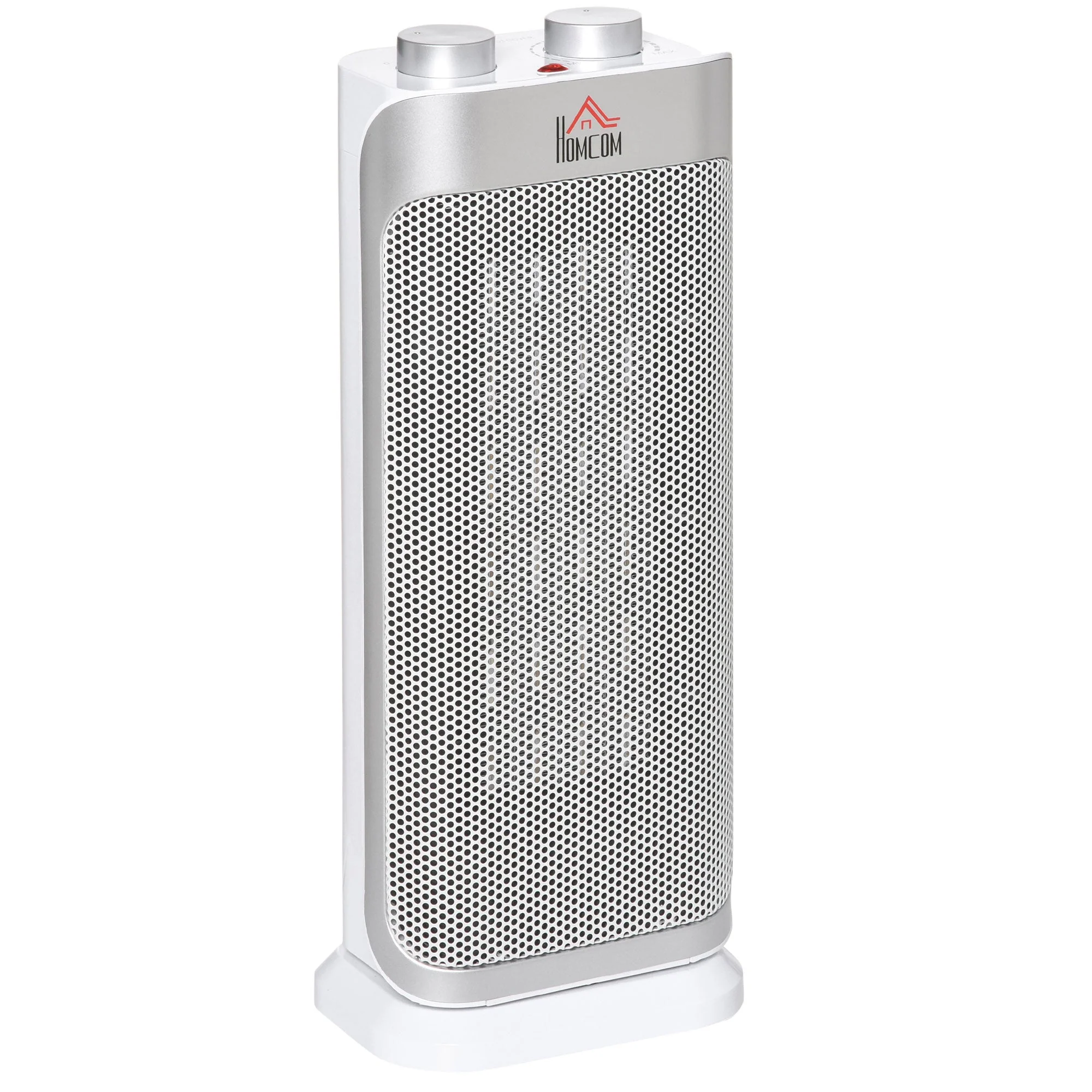 Indoor Space Heater Oscillating Ceramic Heater w/ Adjustable Modes 1000W/2000W