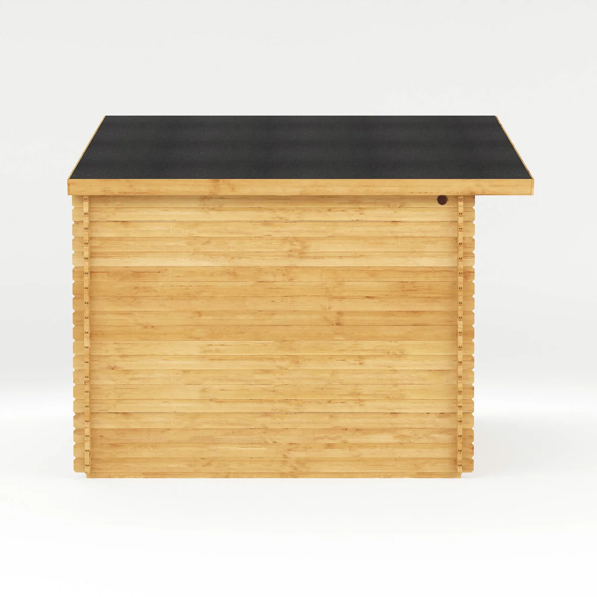 Mercia Retreat 11' 3" x 16' 10" Apex Log Cabin - Premium 44mm Cladding Loglap - Grey UPVC - Image 7
