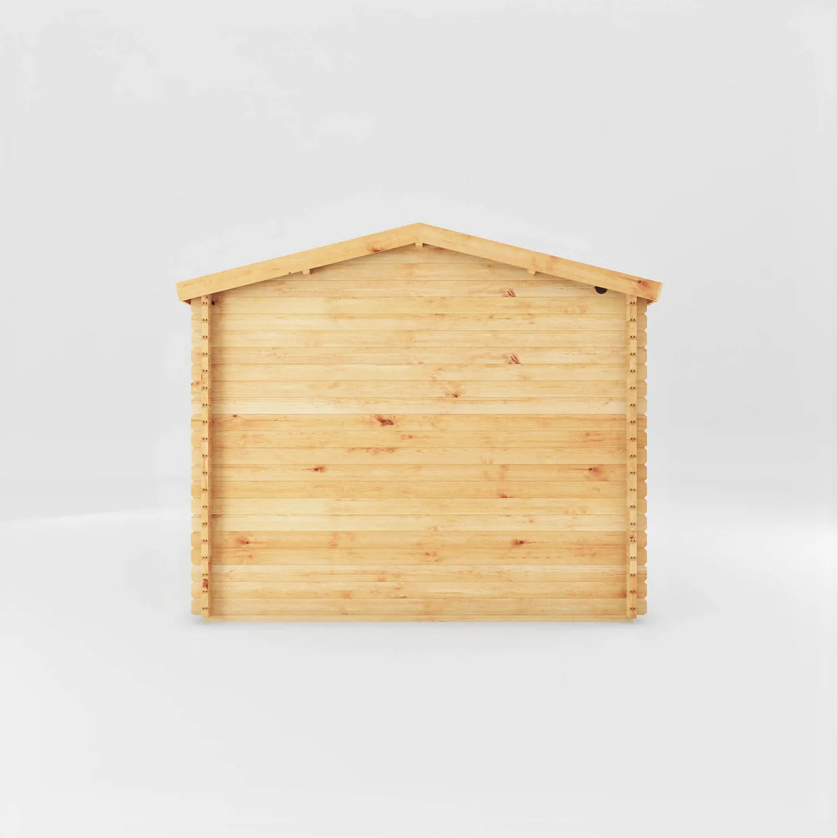 Mercia Studio 10' 3" x 13' 2" Apex Log Cabin - Premium 44mm Cladding Loglap - Brown UPVC - Image 5