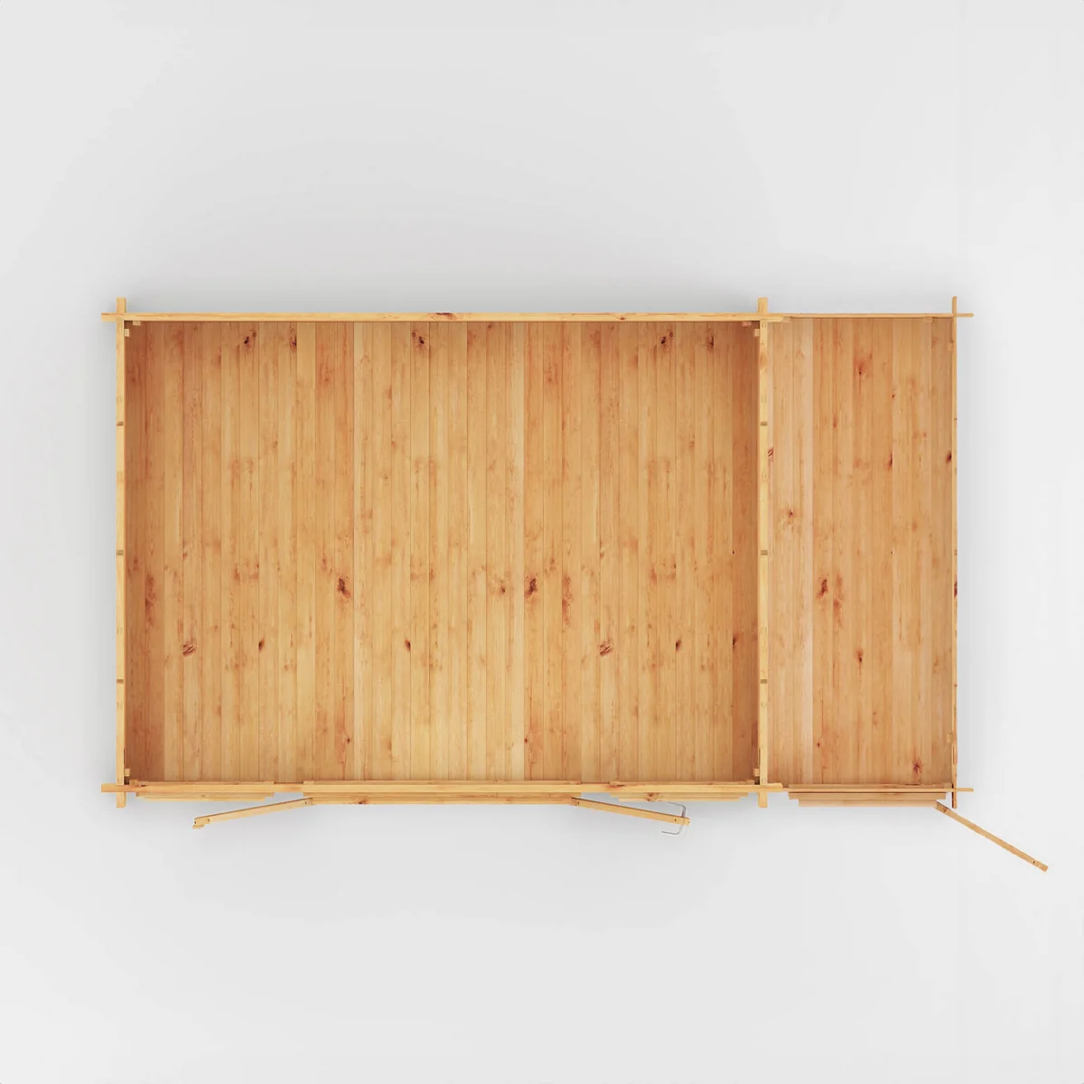 Mercia Studio 10' 3" x 16' 11" Apex Log Cabin - Premium 34mm Cladding Loglap - Image 9