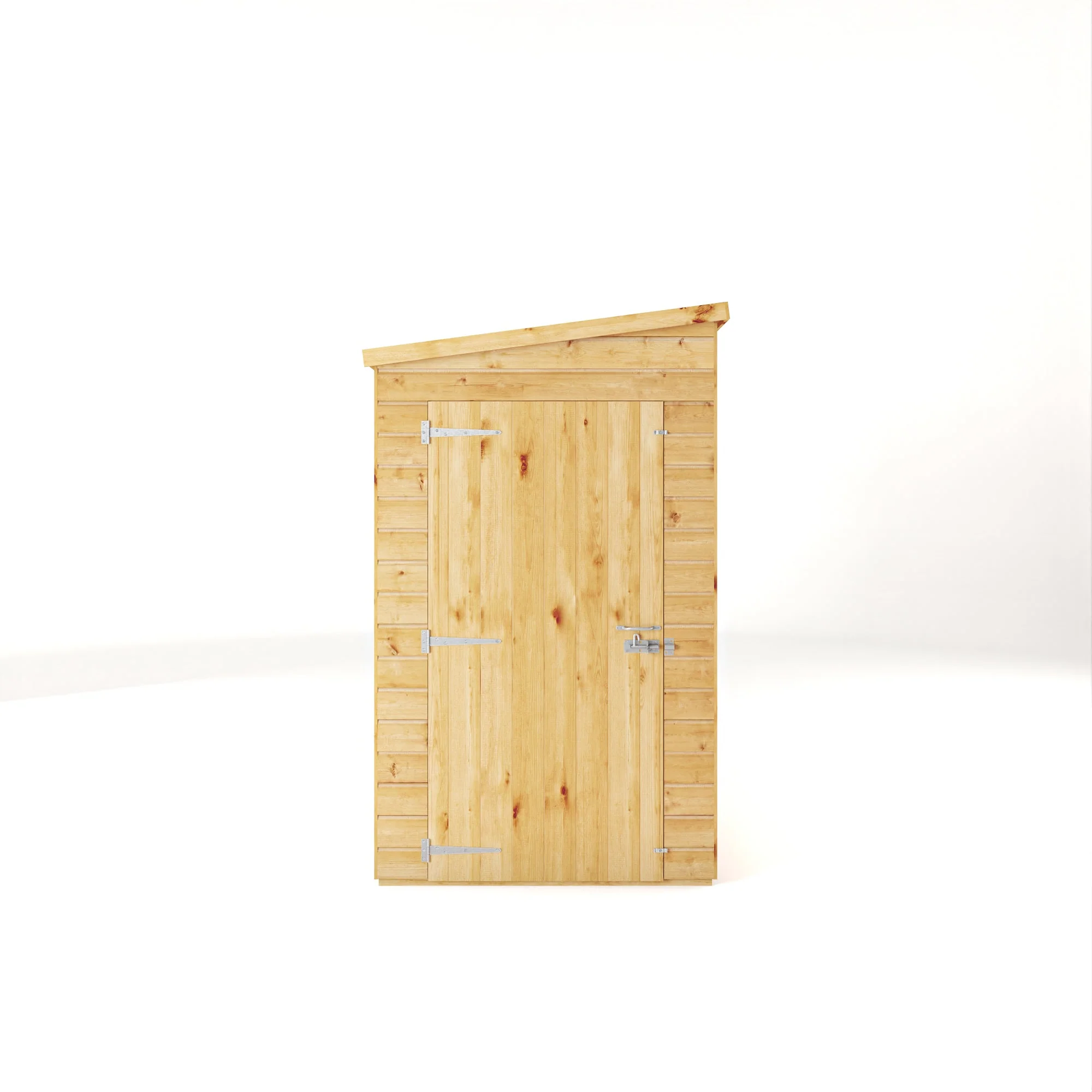 Mercia Woodsman 8' 1" x 3' 11" Pent Shed - Premium Dip Treated Shiplap - Styrene Windows - Image 15