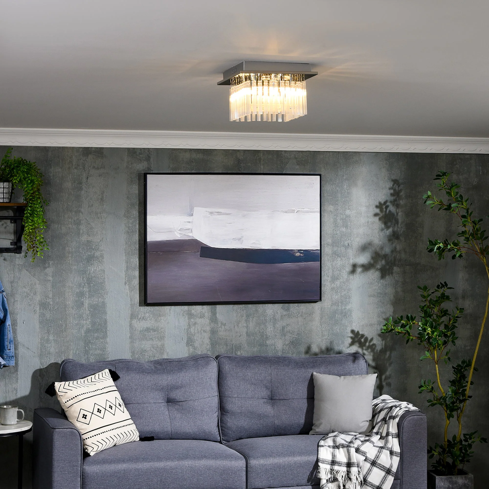 Modern Raindrop K9 Crystal Chandelier - Image 2