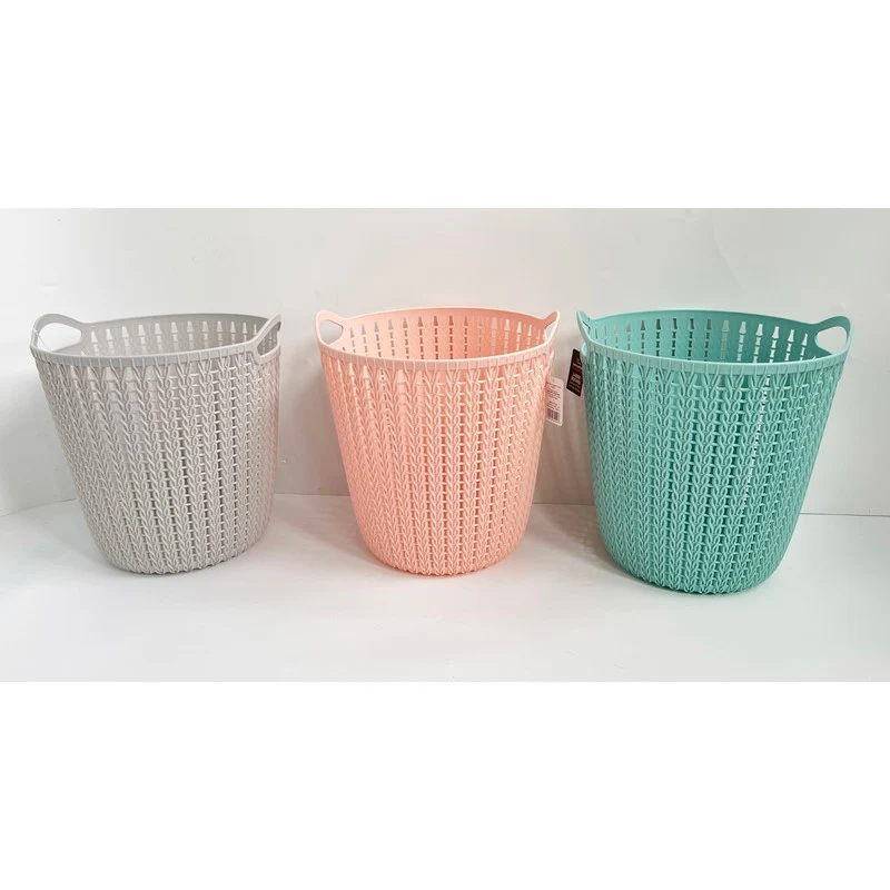 Plastic Basket 19.5 Litres - Grey by EA Living - Image 4