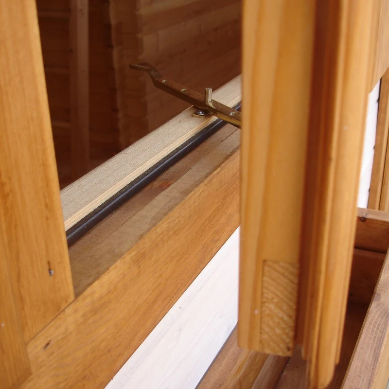 Shire Abbeyford 11' 9" x 15' 8" Apex Log Cabin - Premium 28mm Cladding Tongue & Groove - Image 3