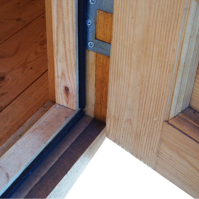 Shire Abbeyford 11' 9" x 9' 9" Apex Log Cabin - Premium 70mm Cladding Tongue & Groove - Image 2