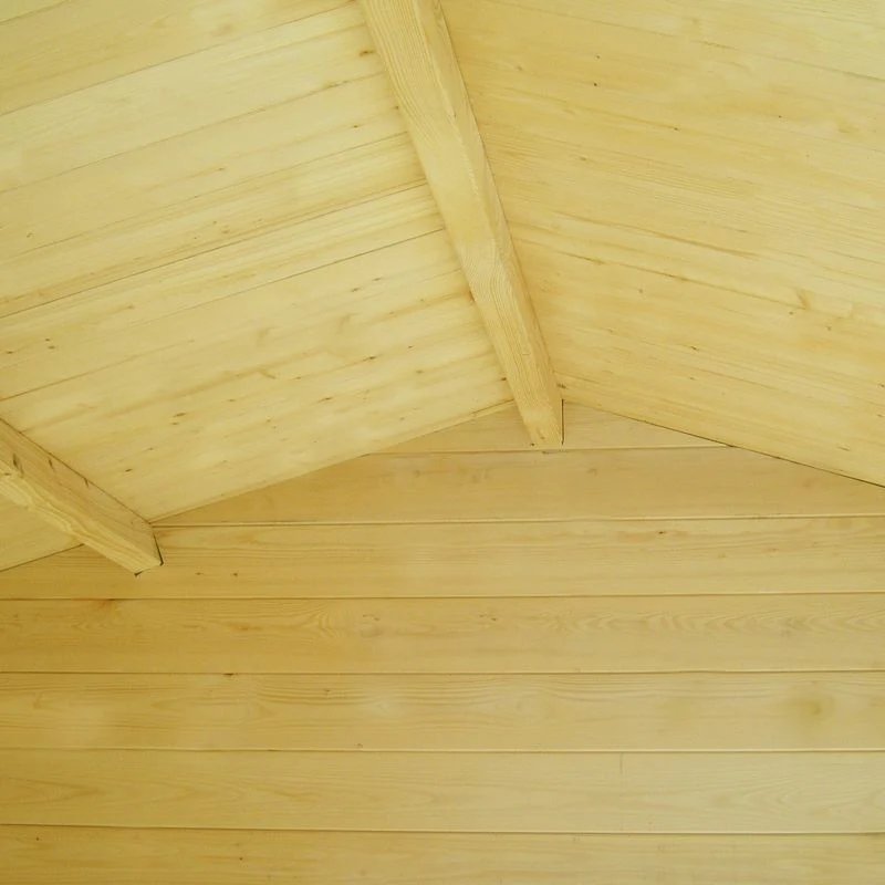 Avesbury 7' x 7' 10" Apex Log Cabin - Premium 19mm Cladding Log Clad - Image 2