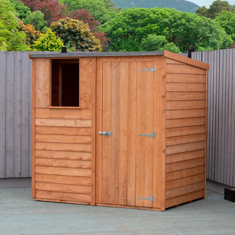 Value 5' 9" x 3' 11" Apex Shed - Premium Coated Overlap - Image 2