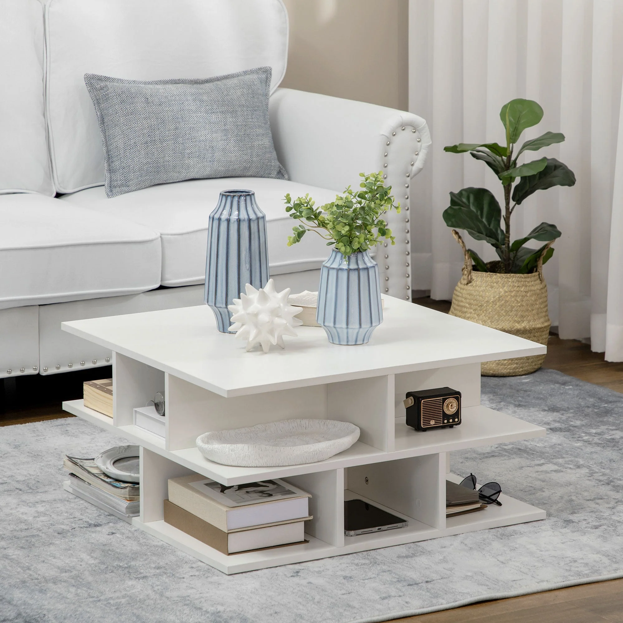 Square Coffee Tables for Living Room - Image 2