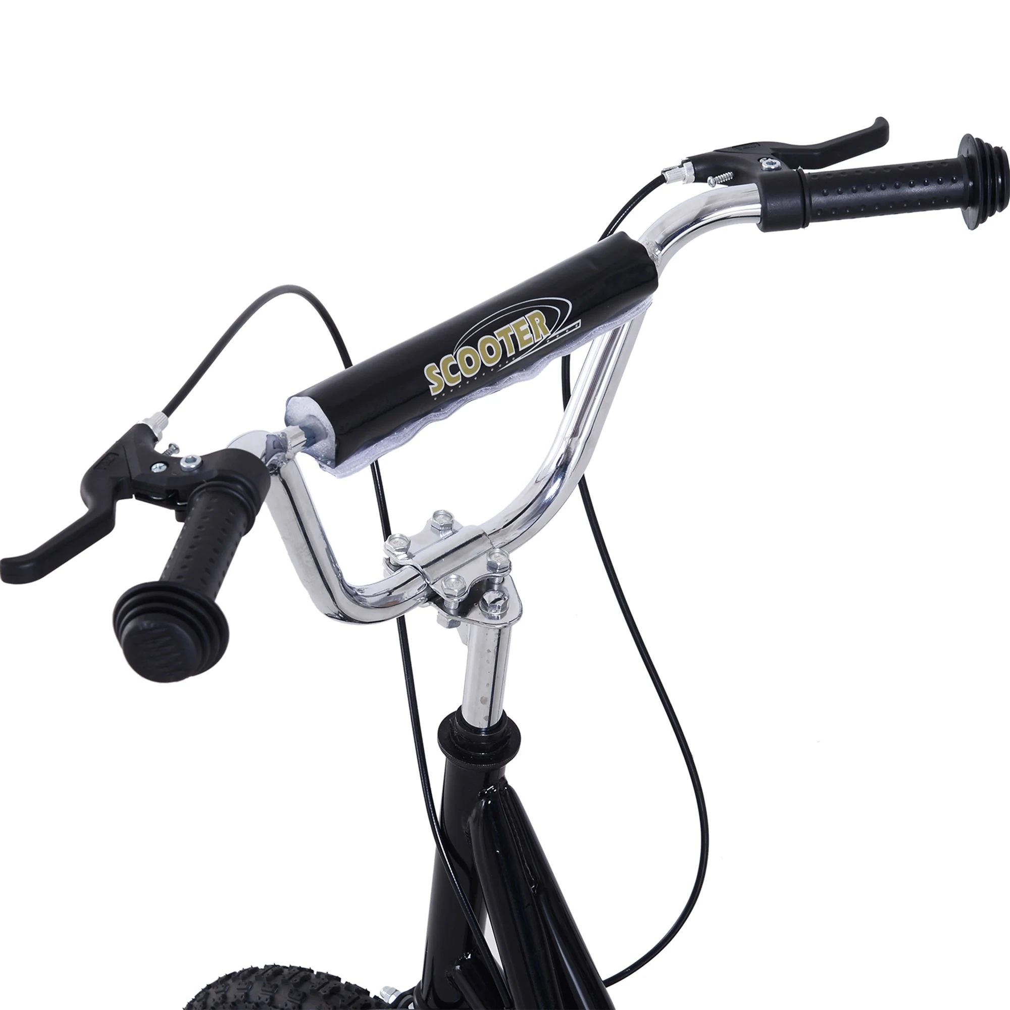Teen Stunt Scooter Push Kick Scooters for Kids with Rubber Wheels Adjustable Handlebar Front Rear Dual Brakes Kickstand - Image 8
