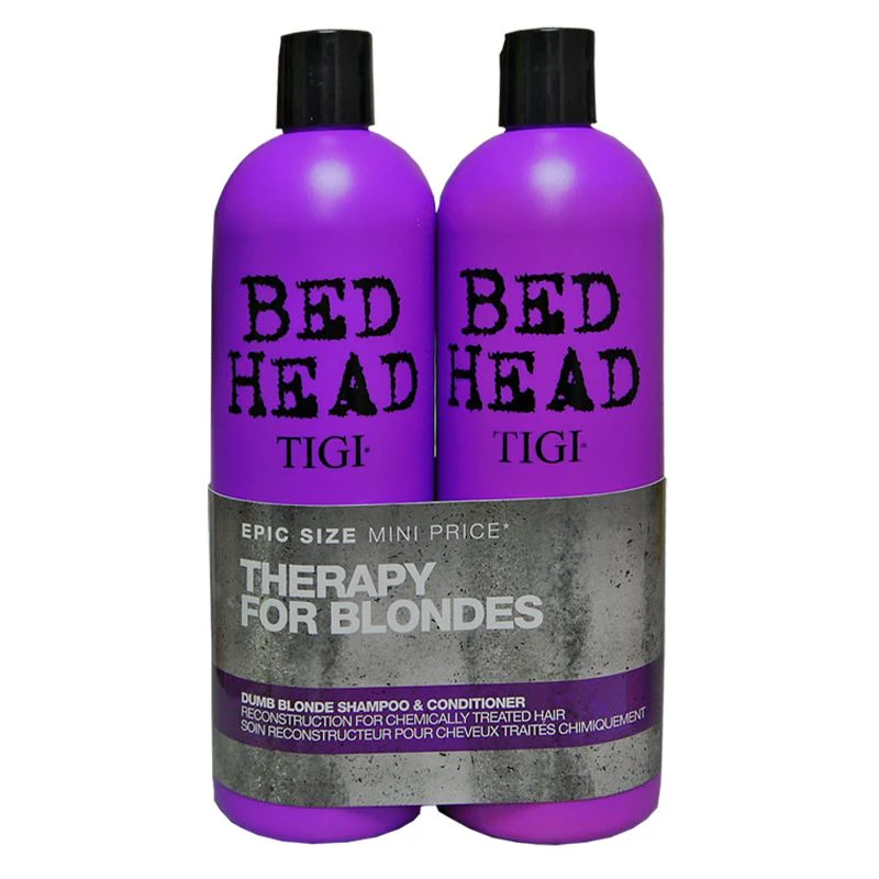 TIGI Bed Head Therapy For Blondes Twin Pack (2x 750ml) - Image 2