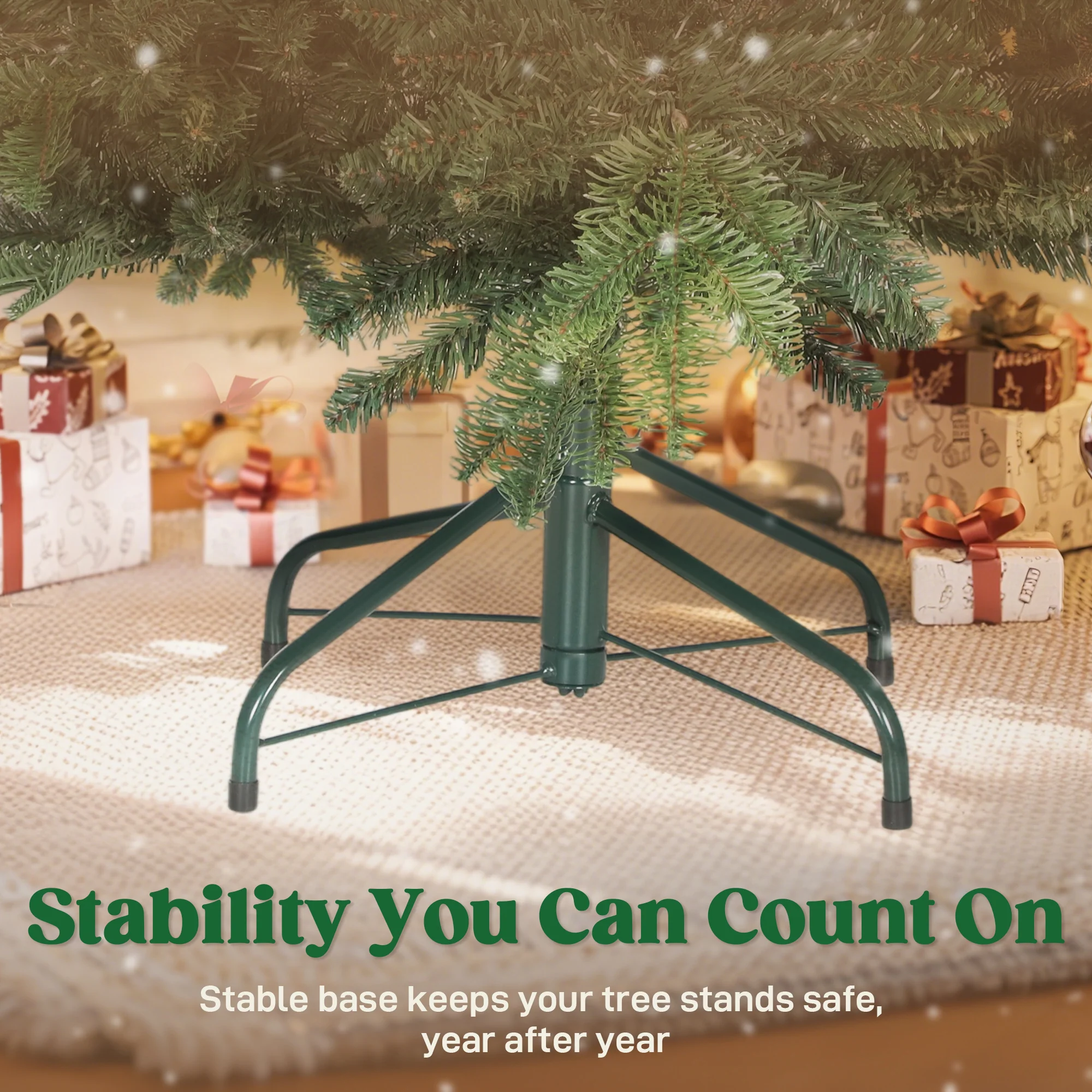 6ft Christmas Tree Artificial -  1062 Tips - Image 8